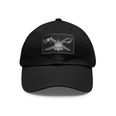 SWCC Basic Pin with Leather Patch (Rectangle)